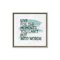 Picture of Live The Moment _GroupedProduct_Square_Canvas_Framed_