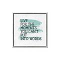 Picture of Live The Moment _GroupedProduct_Square_Canvas_Framed_