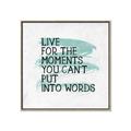 Picture of Live The Moment _GroupedProduct_Square_Canvas_Framed_