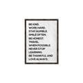 Picture of Be Kind II _GroupedProduct_Rectangle_Portrait_Canvas_Framed_