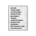 Picture of Be Kind II _GroupedProduct_Rectangle_Portrait_Canvas_Framed_