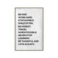 Picture of Be Kind II _GroupedProduct_Rectangle_Portrait_Canvas_Framed_