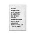 Picture of Be Kind II _GroupedProduct_Rectangle_Portrait_Canvas_Framed_