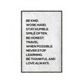 Picture of Be Kind II _GroupedProduct_Rectangle_Portrait_Canvas_Framed_