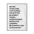 Picture of Be Kind II _GroupedProduct_Rectangle_Portrait_Canvas_Framed_