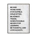 Picture of Be Kind II _GroupedProduct_Rectangle_Portrait_Canvas_Framed_