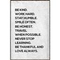 Picture of Be Kind II _GroupedProduct_Rectangle_Portrait_Canvas_Framed_