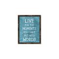 Picture of Live For The Moments II _GroupedProduct_Rectangle_Portrait_Canvas_Framed_