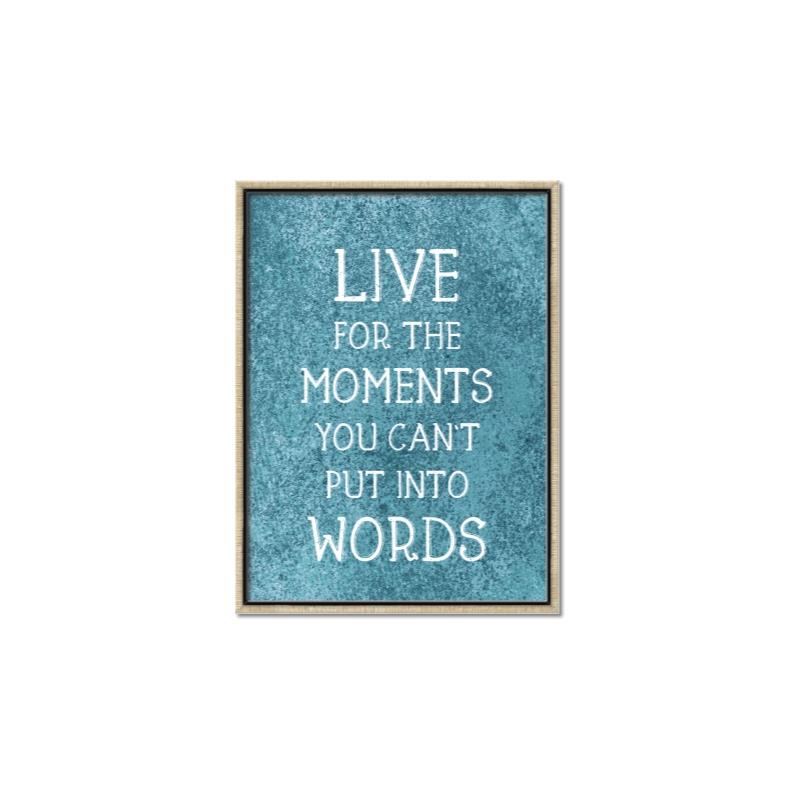 Picture of Live For The Moments II _GroupedProduct_Rectangle_Portrait_Canvas_Framed_