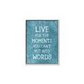 Picture of Live For The Moments II _GroupedProduct_Rectangle_Portrait_Canvas_Framed_