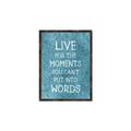 Picture of Live For The Moments II _GroupedProduct_Rectangle_Portrait_Canvas_Framed_