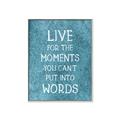 Picture of Live For The Moments II _GroupedProduct_Rectangle_Portrait_Canvas_Framed_