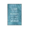 Picture of Live For The Moments II _GroupedProduct_Rectangle_Portrait_Canvas_Framed_