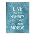 Picture of Live For The Moments II _GroupedProduct_Rectangle_Portrait_Canvas_Framed_