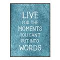 Picture of Live For The Moments II _GroupedProduct_Rectangle_Portrait_Canvas_Framed_
