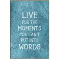 Picture of Live For The Moments II _GroupedProduct_Rectangle_Portrait_Canvas_Framed_