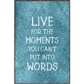 Picture of Live For The Moments II _GroupedProduct_Rectangle_Portrait_Canvas_Framed_