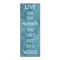 Picture of Live For The Moments IV _GroupedProduct_Panel_Portrait_Canvas_Framed_