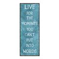 Picture of Live For The Moments IV _GroupedProduct_Panel_Portrait_Canvas_Framed_