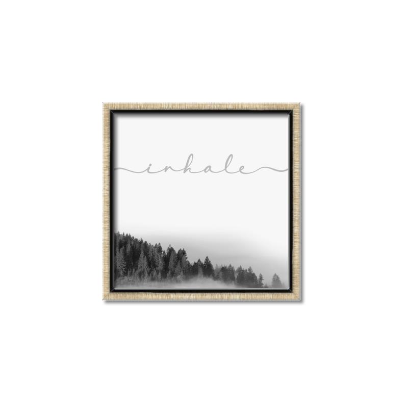 Picture of Inhale I _GroupedProduct_Square_Canvas_Framed_