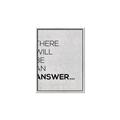 Picture of There Will Be An Answer _GroupedProduct_Rectangle_Portrait_Canvas_Framed_
