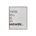 Picture of There Will Be An Answer _GroupedProduct_Rectangle_Portrait_Canvas_Framed_