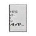 Picture of There Will Be An Answer _GroupedProduct_Rectangle_Portrait_Canvas_Framed_