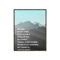 Picture of Be Kind Work Hard I _GroupedProduct_Rectangle_Portrait_Canvas_Framed_