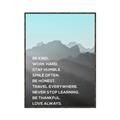 Picture of Be Kind Work Hard I _GroupedProduct_Rectangle_Portrait_Canvas_Framed_