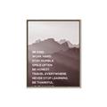 Picture of Be Kind Work Hard III _GroupedProduct_Rectangle_Portrait_Canvas_Framed_