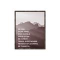 Picture of Be Kind Work Hard III _GroupedProduct_Rectangle_Portrait_Canvas_Framed_