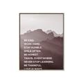 Picture of Be Kind Work Hard III _GroupedProduct_Rectangle_Portrait_Canvas_Framed_