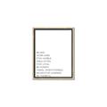 Picture of Be Kind Work Hard IV _GroupedProduct_Rectangle_Portrait_Canvas_Framed_