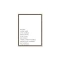 Picture of Be Kind Work Hard IV _GroupedProduct_Rectangle_Portrait_Canvas_Framed_