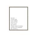 Picture of Be Kind Work Hard IV _GroupedProduct_Rectangle_Portrait_Canvas_Framed_