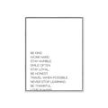 Picture of Be Kind Work Hard IV _GroupedProduct_Rectangle_Portrait_Canvas_Framed_