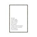 Picture of Be Kind Work Hard IV _GroupedProduct_Rectangle_Portrait_Canvas_Framed_