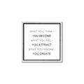 Picture of What You Think You Become _GroupedProduct_Square_Canvas_Framed_