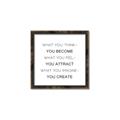 Picture of What You Think You Become _GroupedProduct_Square_Canvas_Framed_