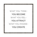 Picture of What You Think You Become _GroupedProduct_Square_Canvas_Framed_