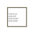 Picture of This Is Us _GroupedProduct_Square_Canvas_Framed_