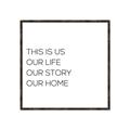 Picture of This Is Us _GroupedProduct_Square_Canvas_Framed_