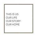 Picture of This Is Us _GroupedProduct_Square_Canvas_Framed_
