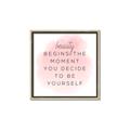 Picture of Be Yourself _GroupedProduct_Square_Canvas_Framed_