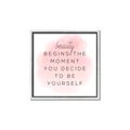 Picture of Be Yourself _GroupedProduct_Square_Canvas_Framed_