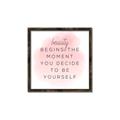 Picture of Be Yourself _GroupedProduct_Square_Canvas_Framed_