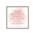 Picture of Be Yourself _GroupedProduct_Square_Canvas_Framed_