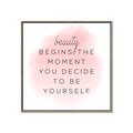 Picture of Be Yourself _GroupedProduct_Square_Canvas_Framed_