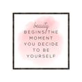 Picture of Be Yourself _GroupedProduct_Square_Canvas_Framed_