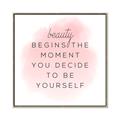 Picture of Be Yourself _GroupedProduct_Square_Canvas_Framed_